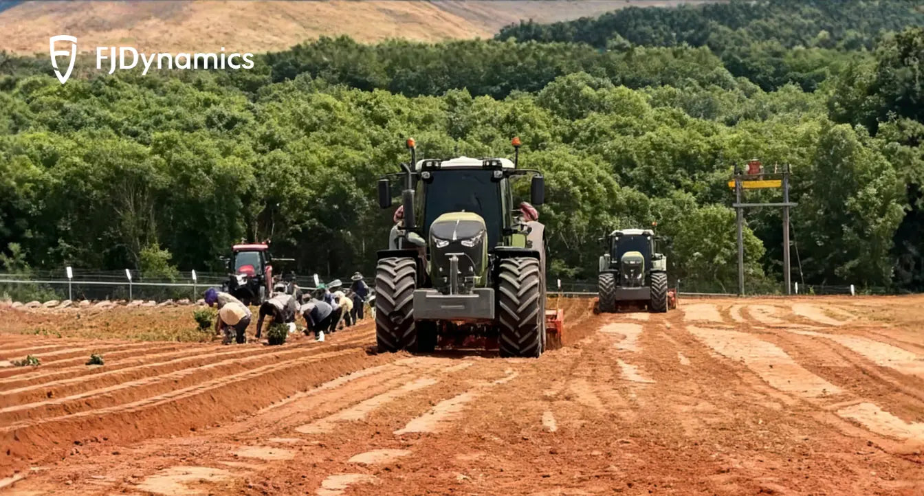 Human-Machine Farming: FJD Autosteer Tech Empowers Sweet Potato Cultivation in Iksan, South Korea