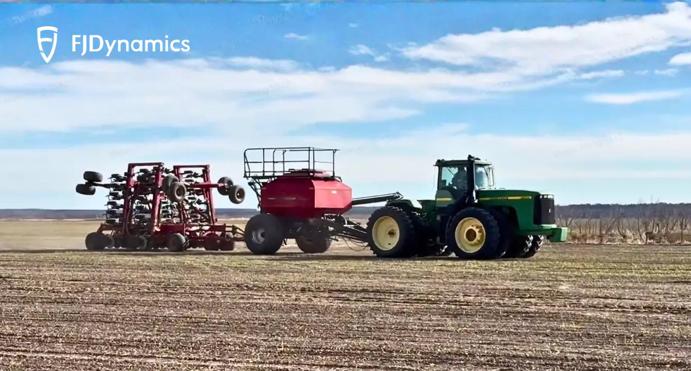 Successful Field Testing: FJD AH2 Hydraulic Autosteering Conquers the Challenge of Articulated Seeding in the USA
