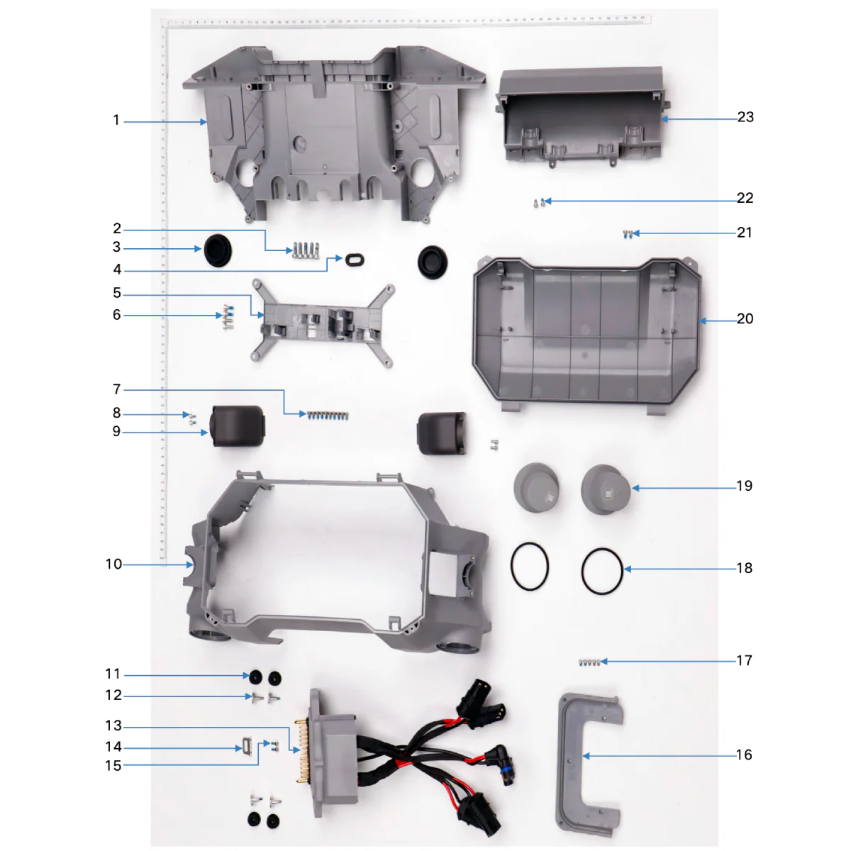 Agras T25P Rear Frame