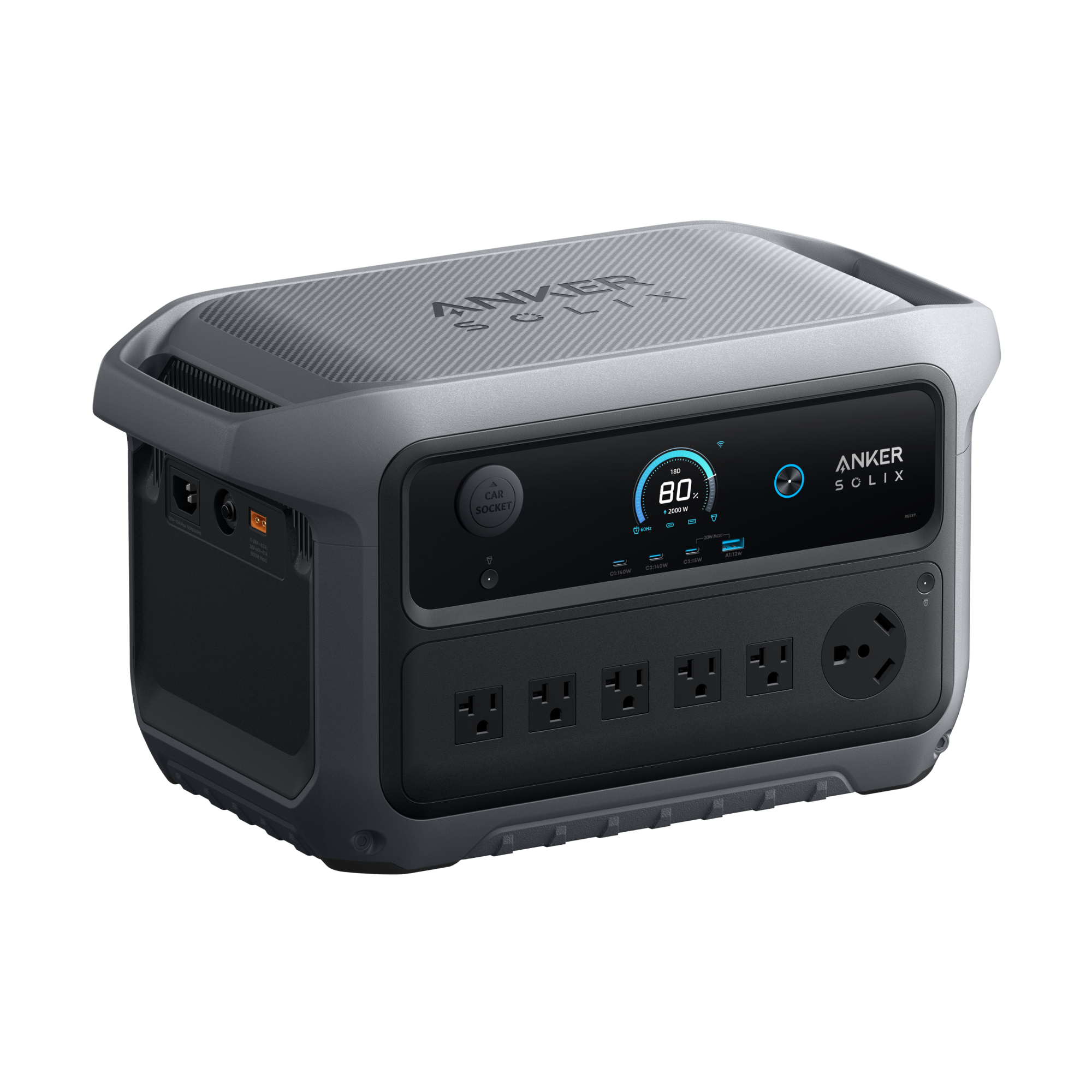 Anker SOLIX C2000X Gen 2 - 2,048Wh | 2,400W0W