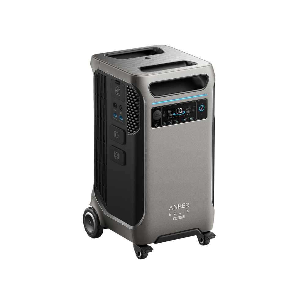 Anker SOLIX F3800 Plus Portable Power Station - 3,840Wh | 6,000W