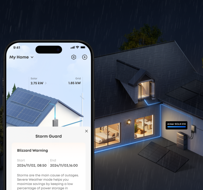 Anker SOLIX Smart Inlet Box | Whole-Home Backup & Energy Savings
