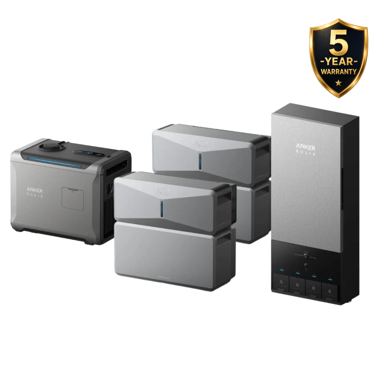 Anker SOLIX E10 Home Backup System with Power Dock & Smart Generator