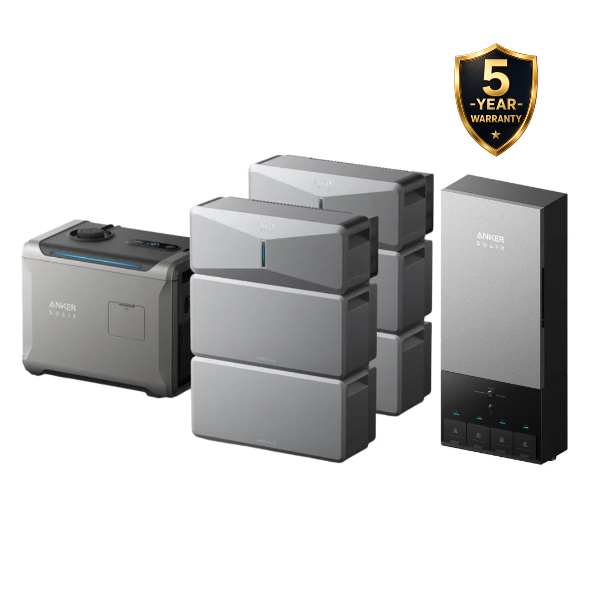 Anker SOLIX E10 Home Backup System with Power Dock & Smart Generator