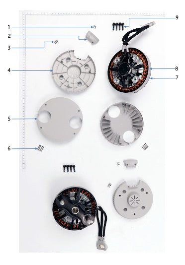 Agras T100 Motors