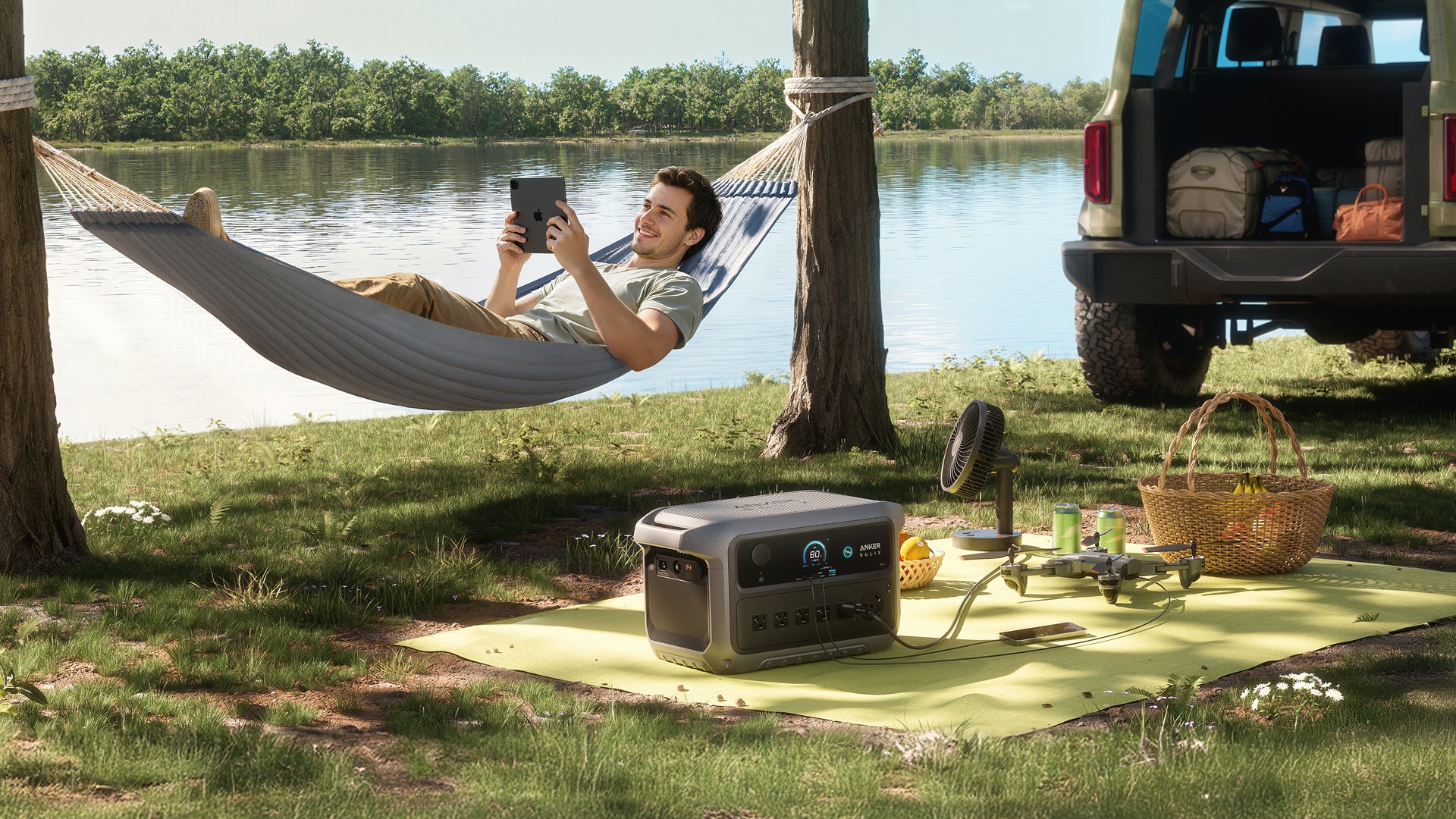 Anker SOLIX C2000X Gen 2 - 2,048Wh | 2,400W0W