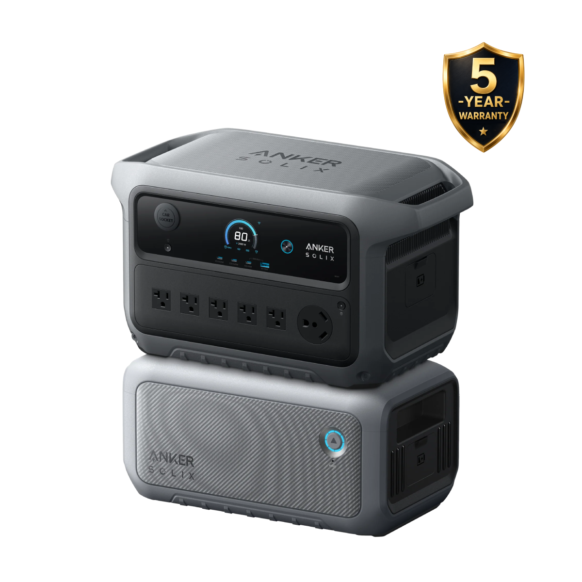Anker SOLIX C2000X Gen 2 Portable Power Station - 2,048Wh | 2,400W