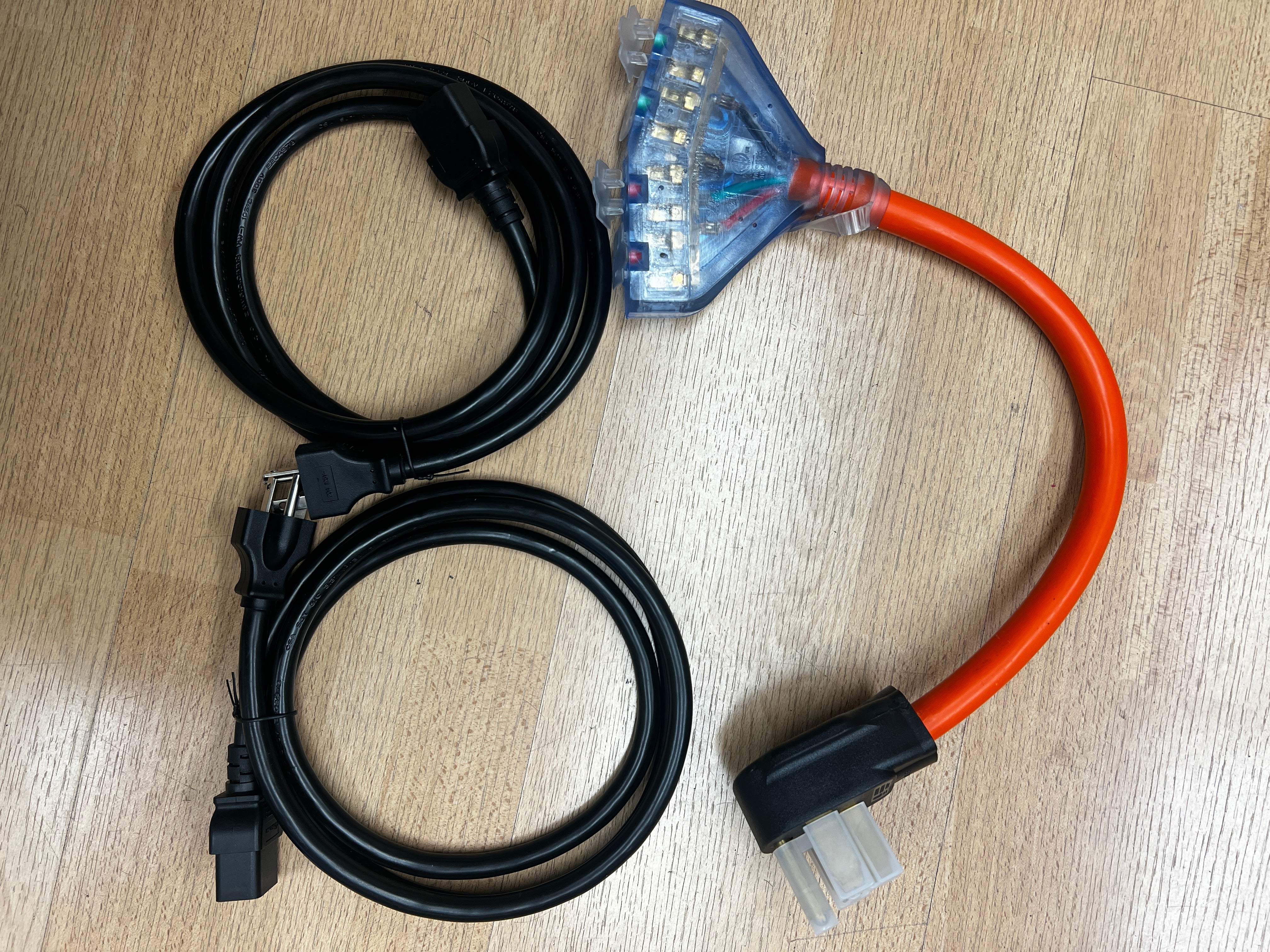 DJI Agras T30/T40/T25/T50 14-50 (50amp) to 125v (20amp) adapter