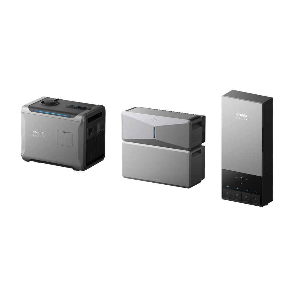 Anker SOLIX E10 with Smart Inlet Box & Smart Generator 5500 (Tri-Fuel)