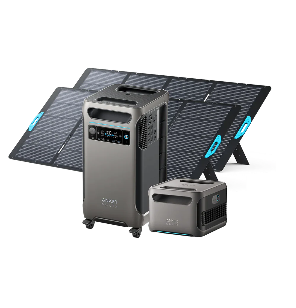 Anker SOLIX F3800 Portable Power Station - 3,840Wh | 6,000W LiFePO4 Battery (Refurbished)