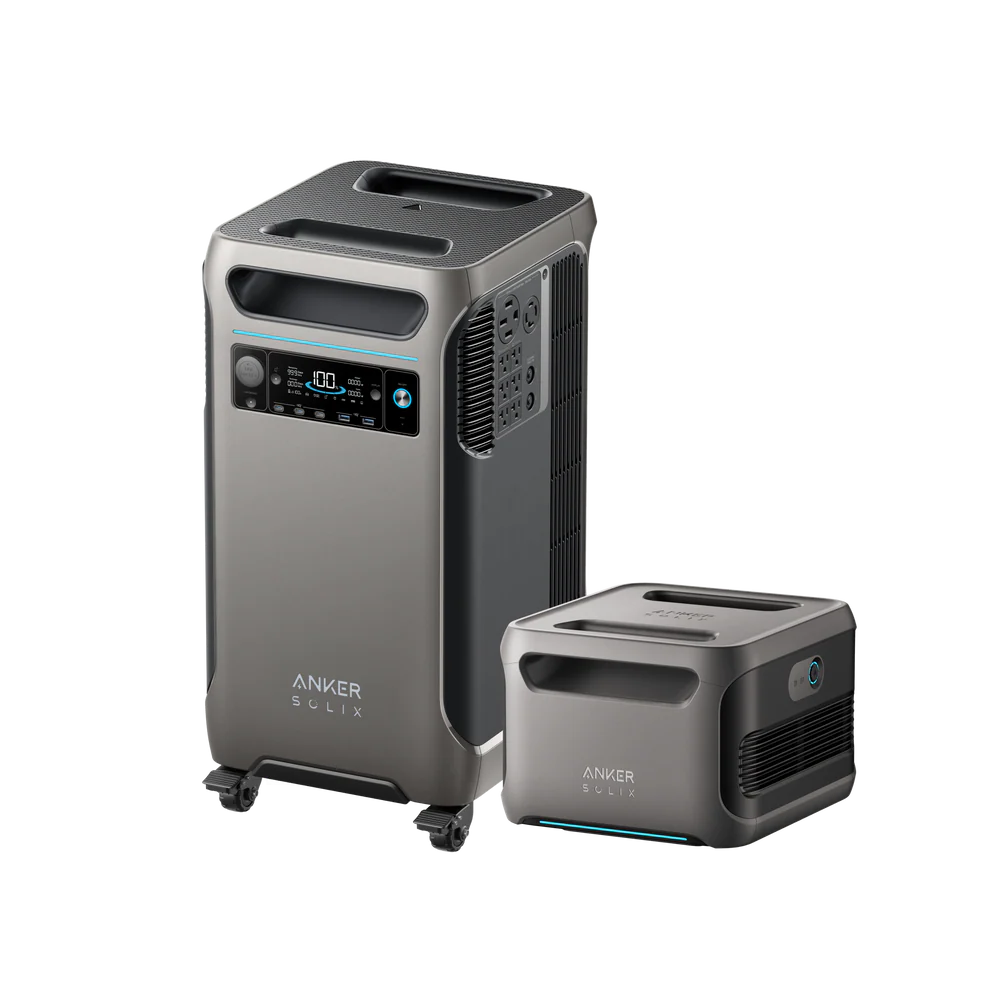 Anker SOLIX F3800 Portable Power Station - 3,840Wh | 6,000W LiFePO4 Battery (Refurbished)