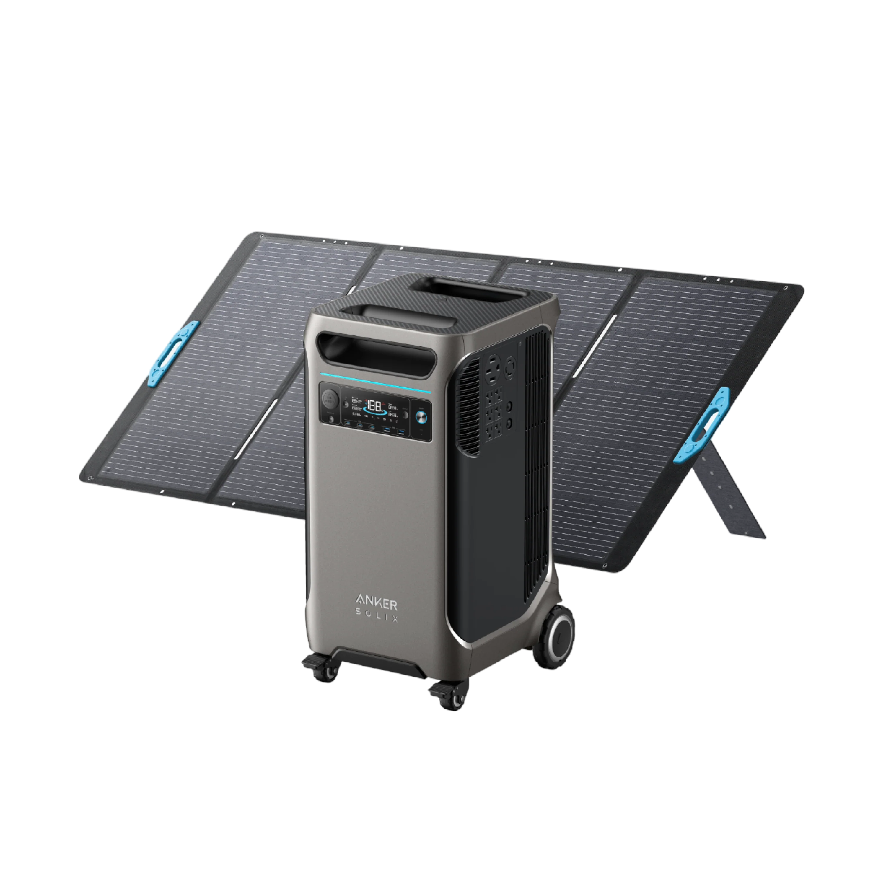 Anker SOLIX F3800 Portable Power Station - 3,840Wh | 6,000W LiFePO4 Battery (Refurbished)