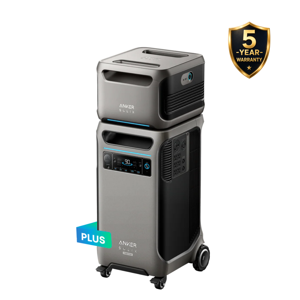 Anker SOLIX F3800 Plus Portable Power Station - 3,840Wh | 6,000W