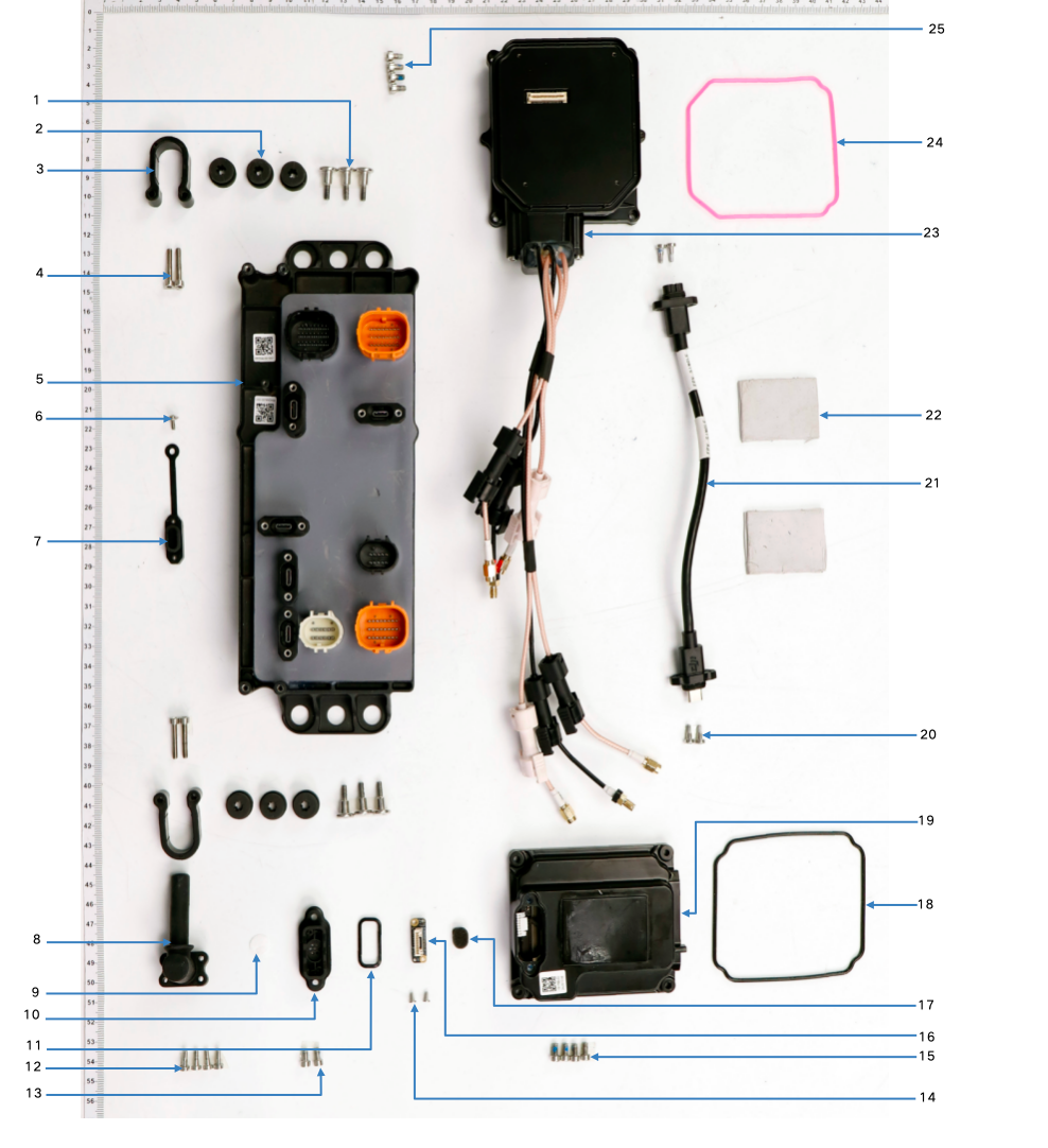 DJI Agras T25 Cable Distribution Module Kit