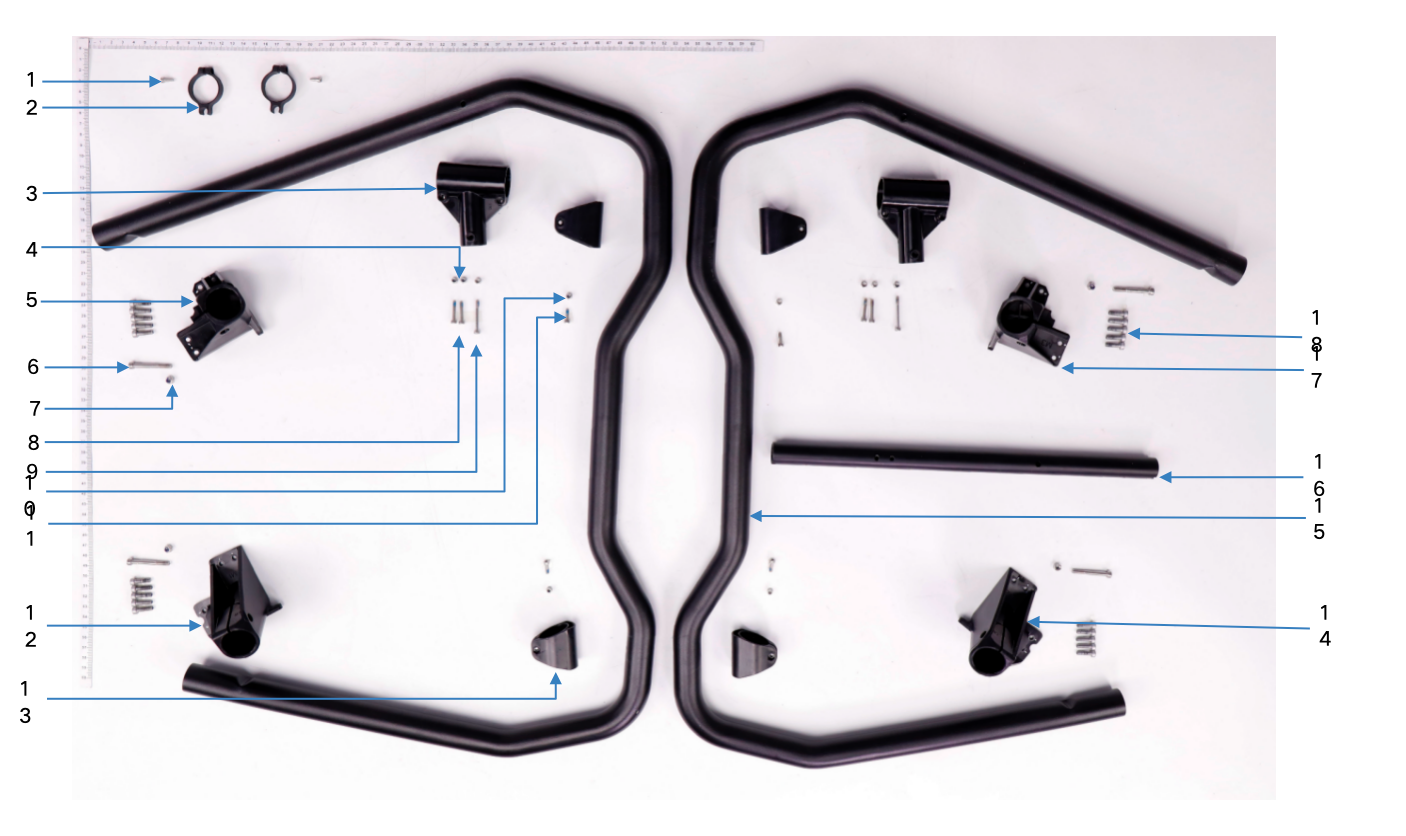 DJI Agras T25 Landing Gear Kit