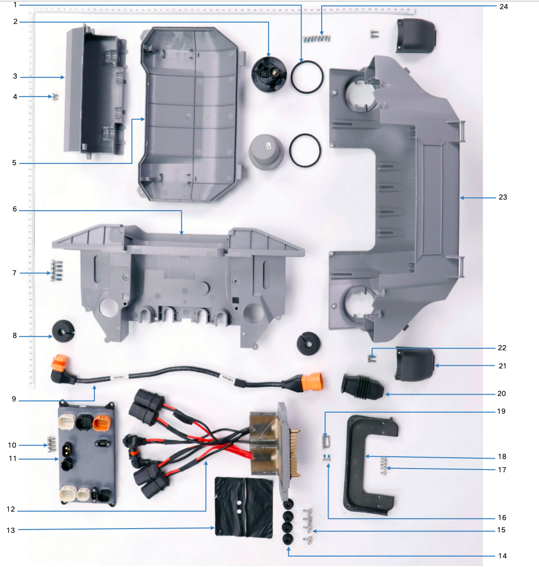 DJI Agras T25 Rear Frame