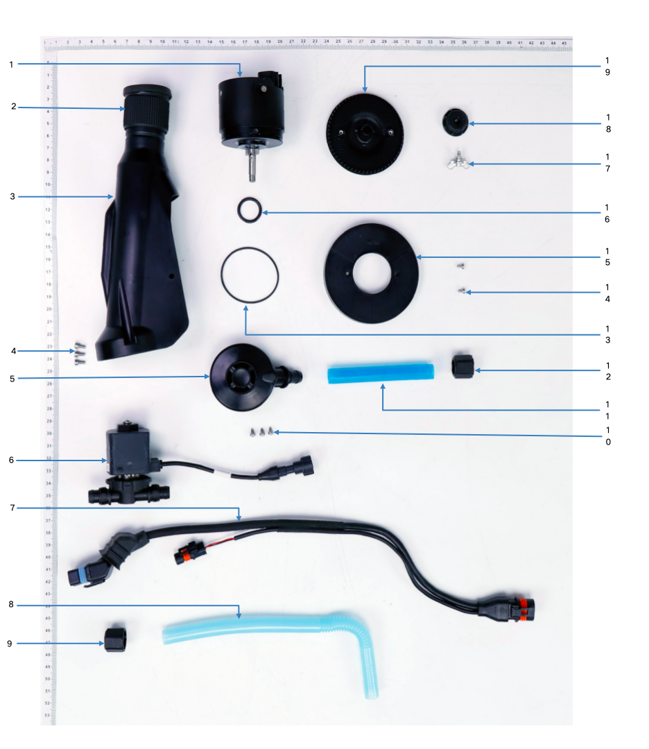 DJI Agras T25 Spray Lance Kit (Unassembled)
