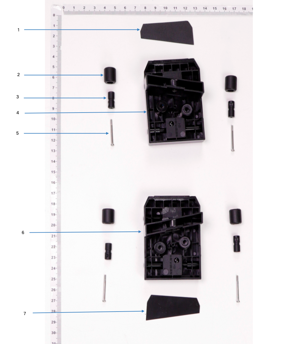 T40 battery fixing piece kit