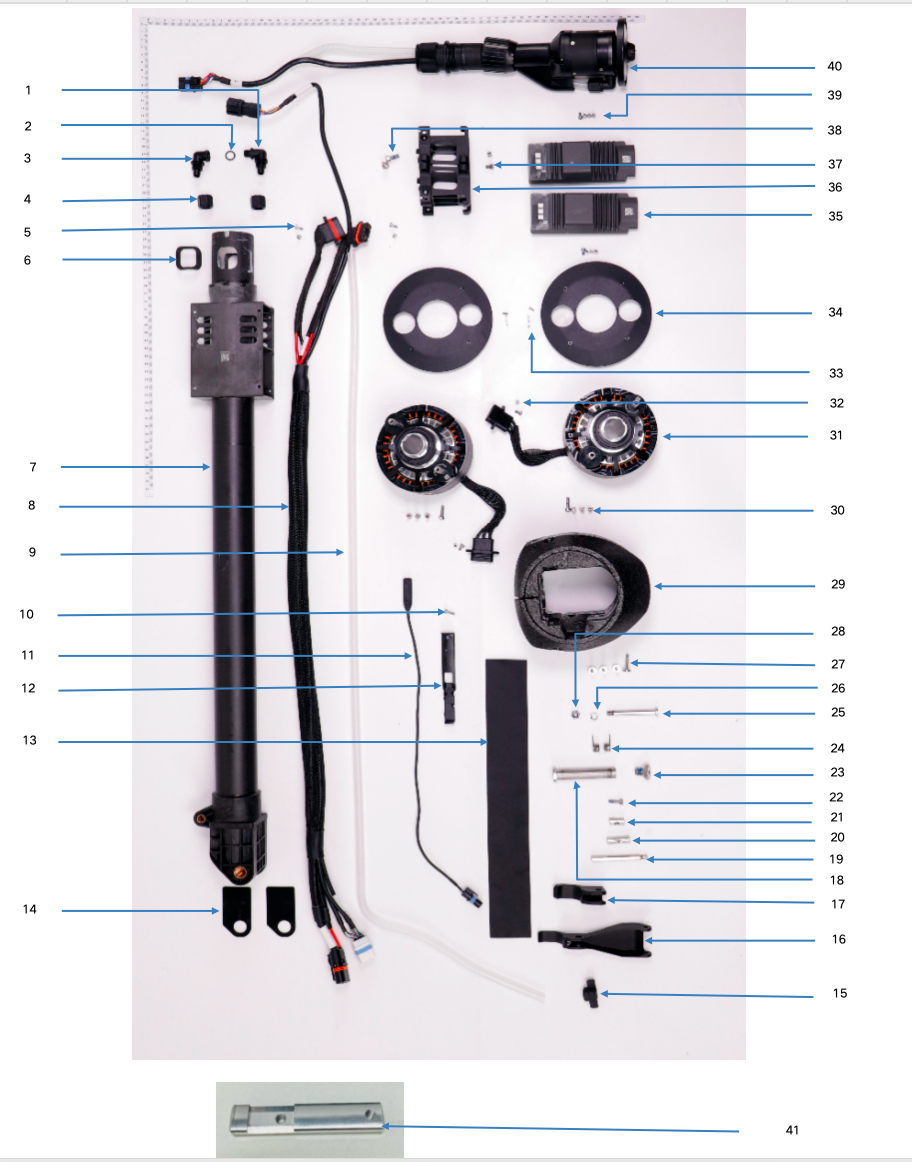 T40 M3 Aircraft Arm Kit