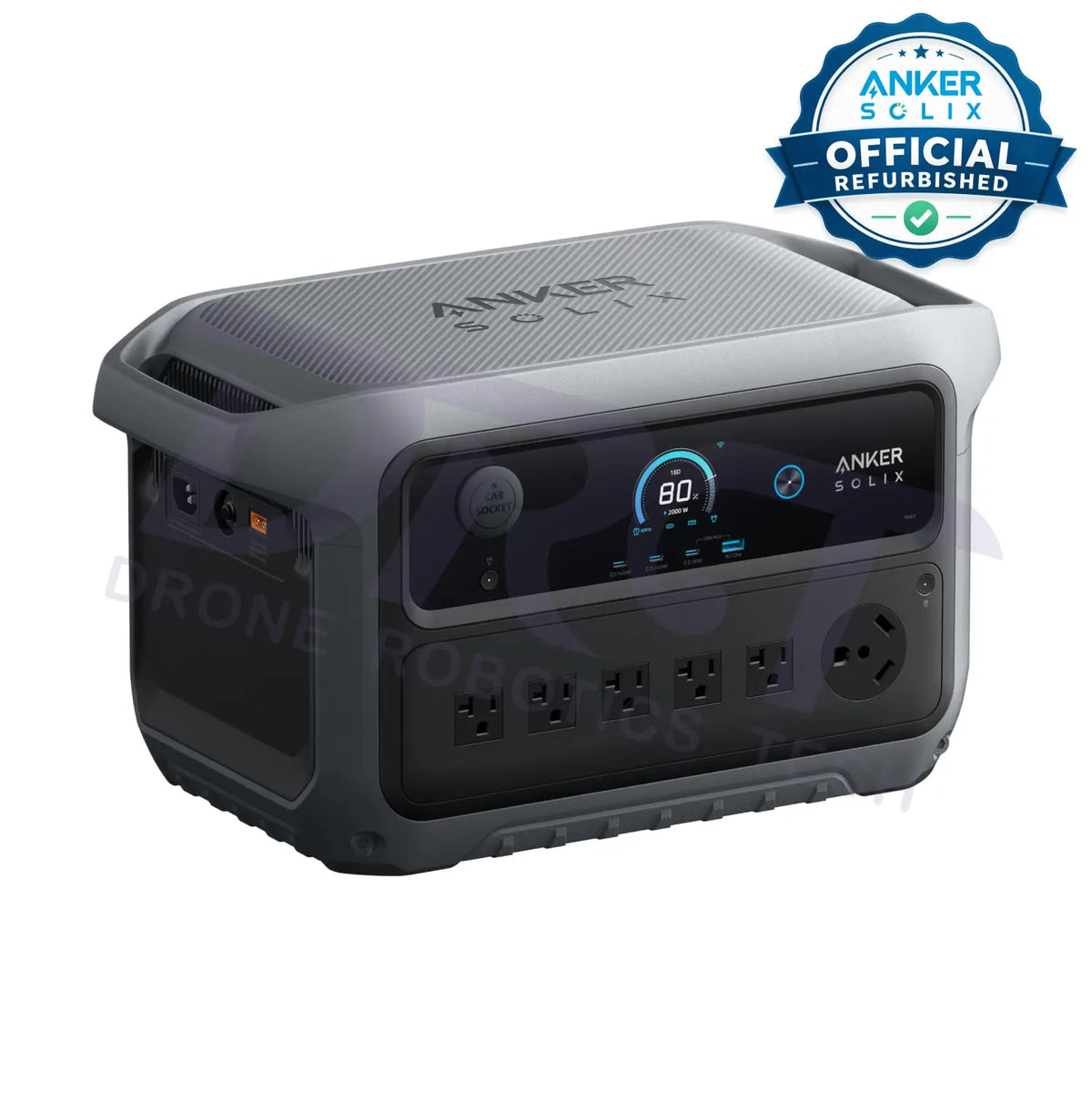 Anker SOLIX C2000X Gen 2 Portable Power Station - 2,048Wh | 2,400W (Refurbished) - Portable Power Stations