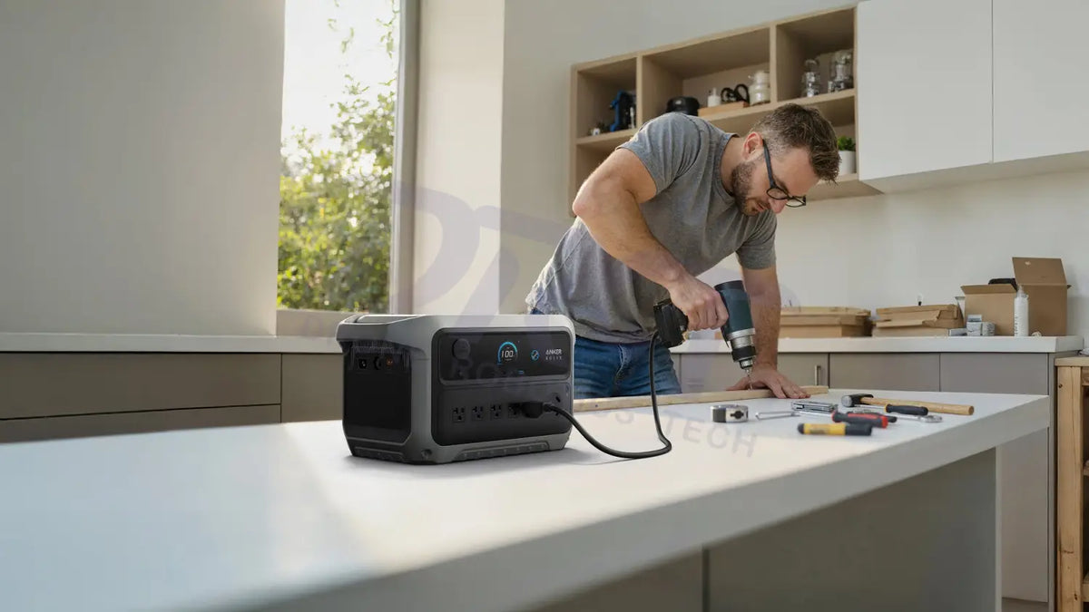 Anker SOLIX C2000X Gen 2 Portable Power Station - 2,048Wh | 2,400W - Portable Power Stations