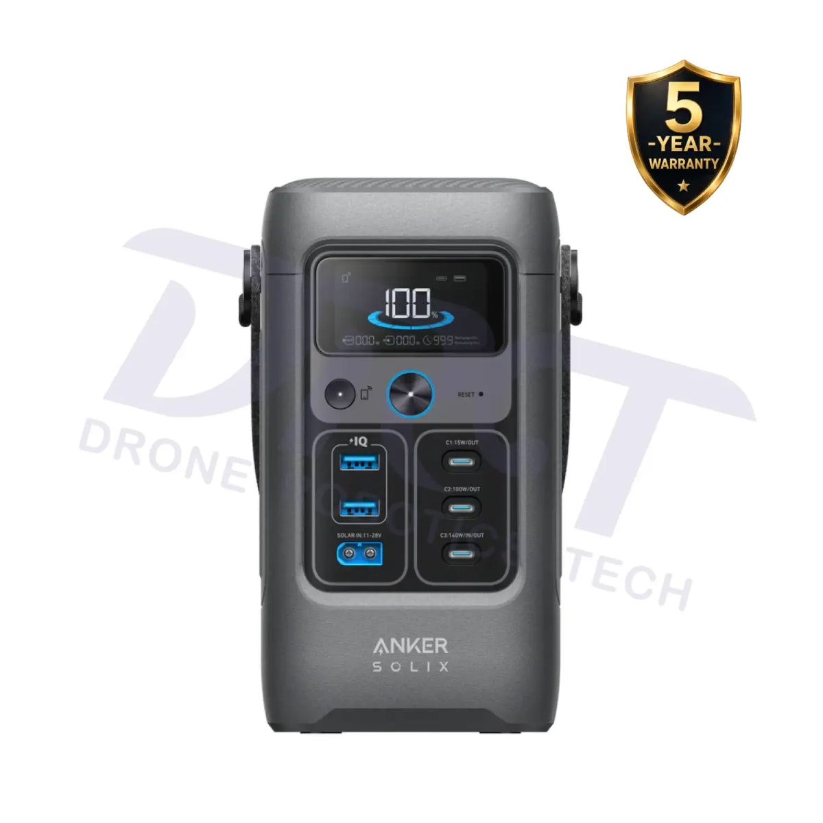 Anker SOLIX C200X DC Portable Power Station - 192Wh | 200W - Portable Power Stations