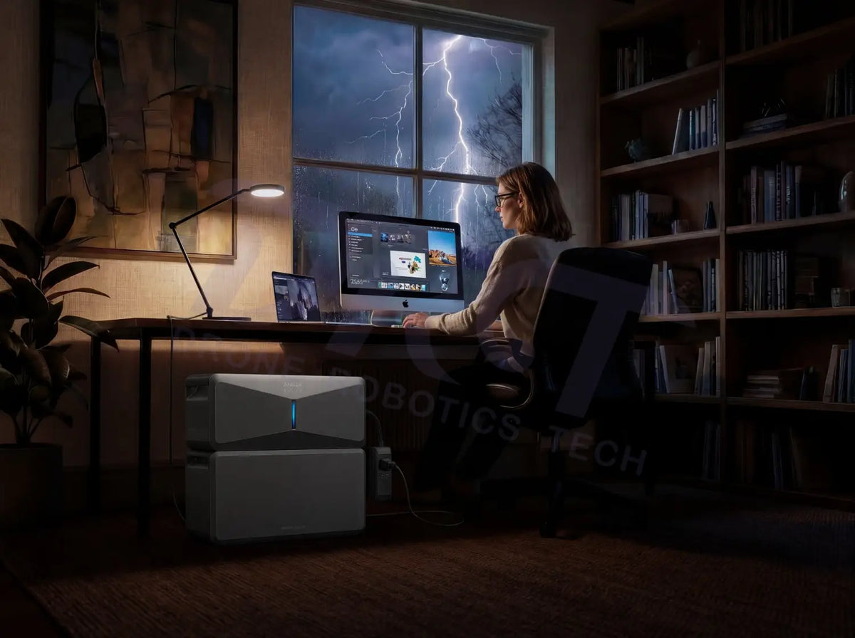 Anker SOLIX E10 Home Backup System with Power Dock - Portable Power Stations