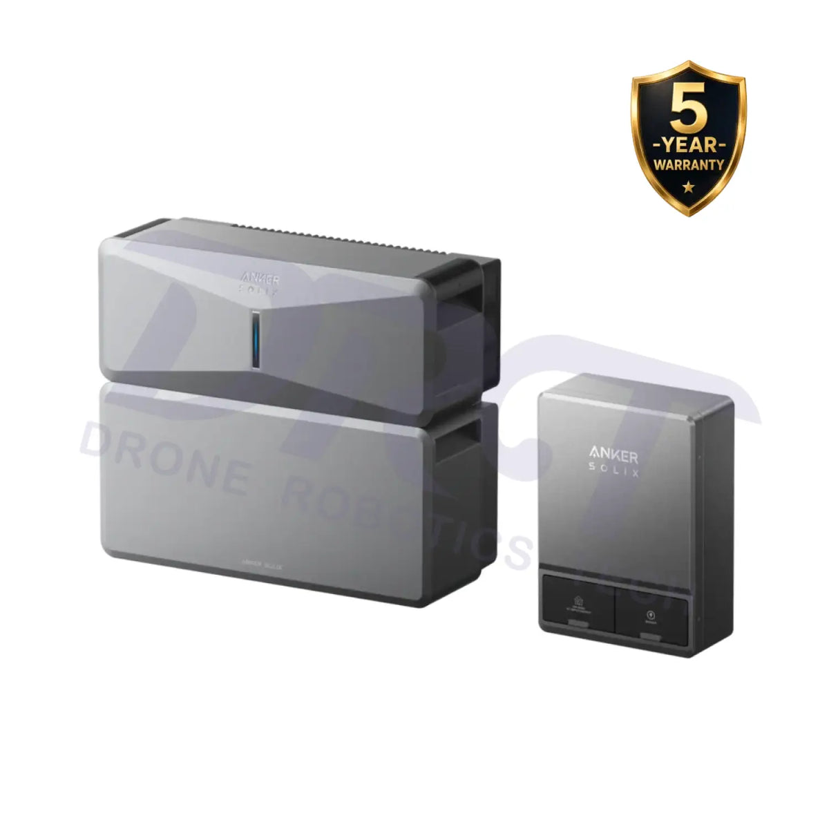 Anker SOLIX E10 Home Backup System with Smart Inlet Box - E10 (1×Power Module + 1×Battery) + Smart Inlet Box - Portable