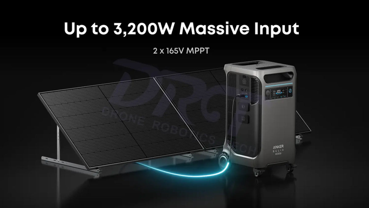 Anker SOLIX F3800 Plus Portable Power Station - 3,840Wh | 6,000W - Portable Power Stations