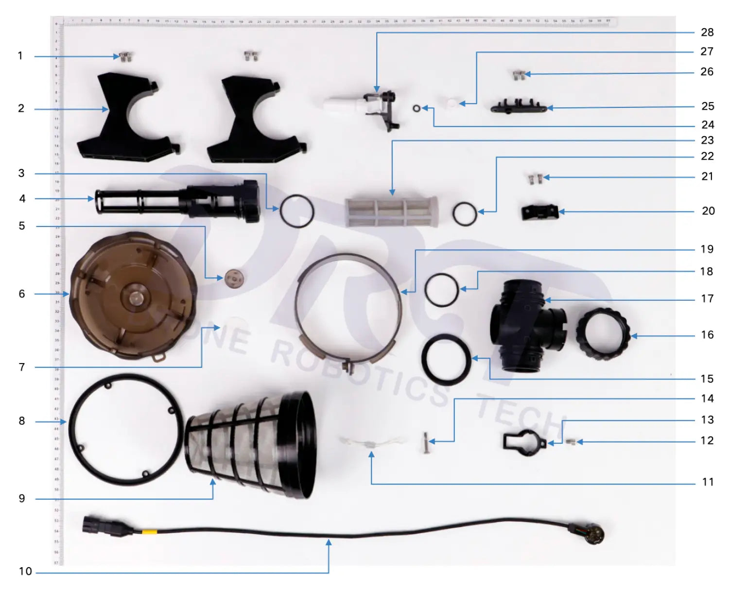 DJI Agras T25 Tank 2 Kit - Parts