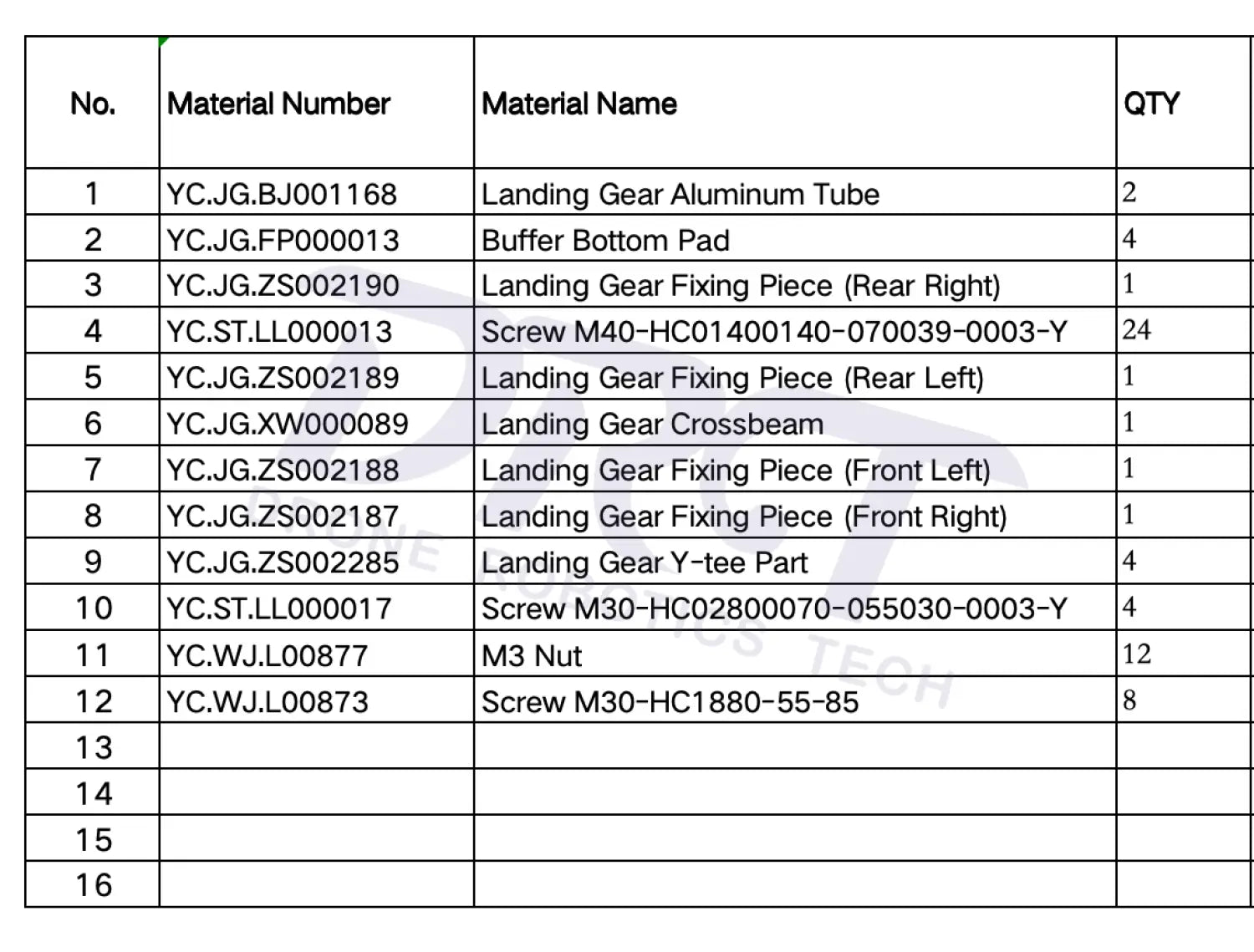 T40 Landing Gear kit2