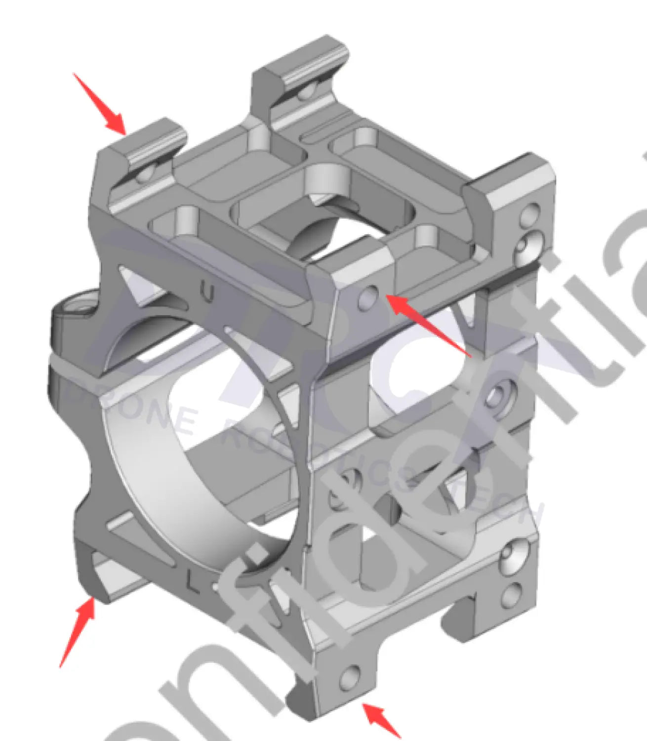 Motor Fixing Base-M5(Integrated)