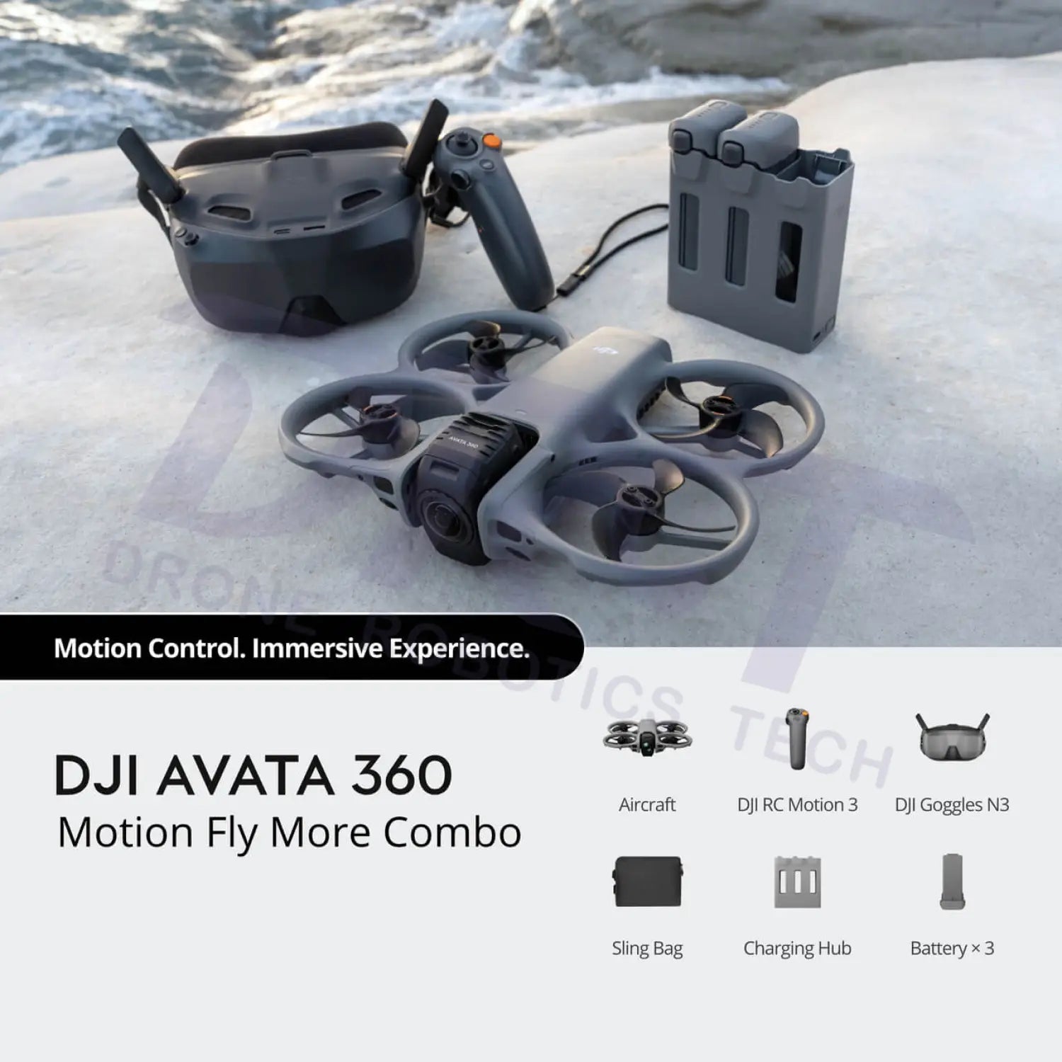 DJI Avata 360 Motion Fly More Combo(DJI Goggles 3)
