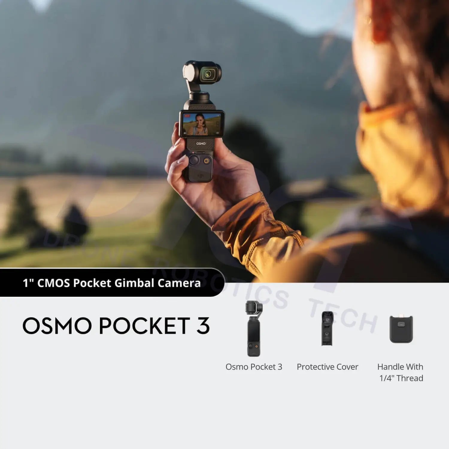 DJI Camera Osmo Pocket 3 – Drone Robotics Tech