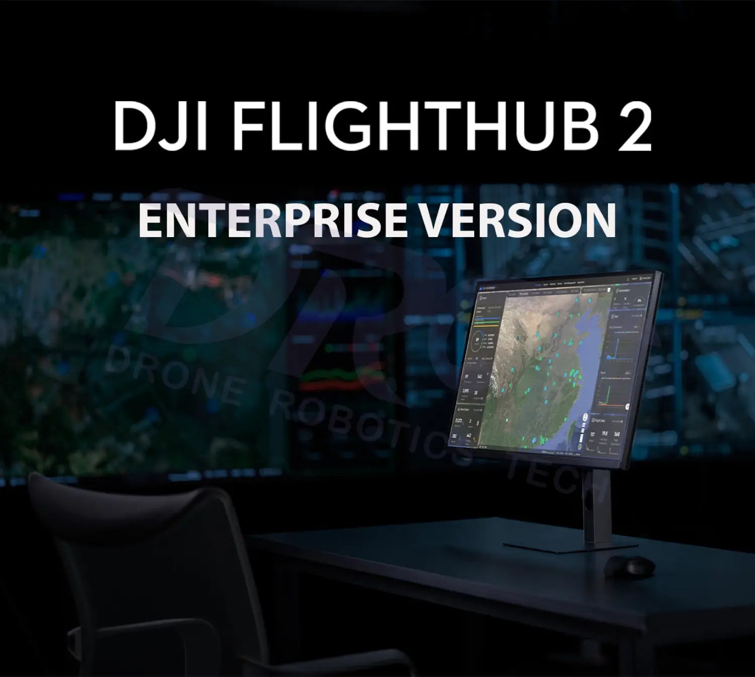 DJI FlightHub 2 Enterprise Version License - 1 Year / 1 Device - DJI Software