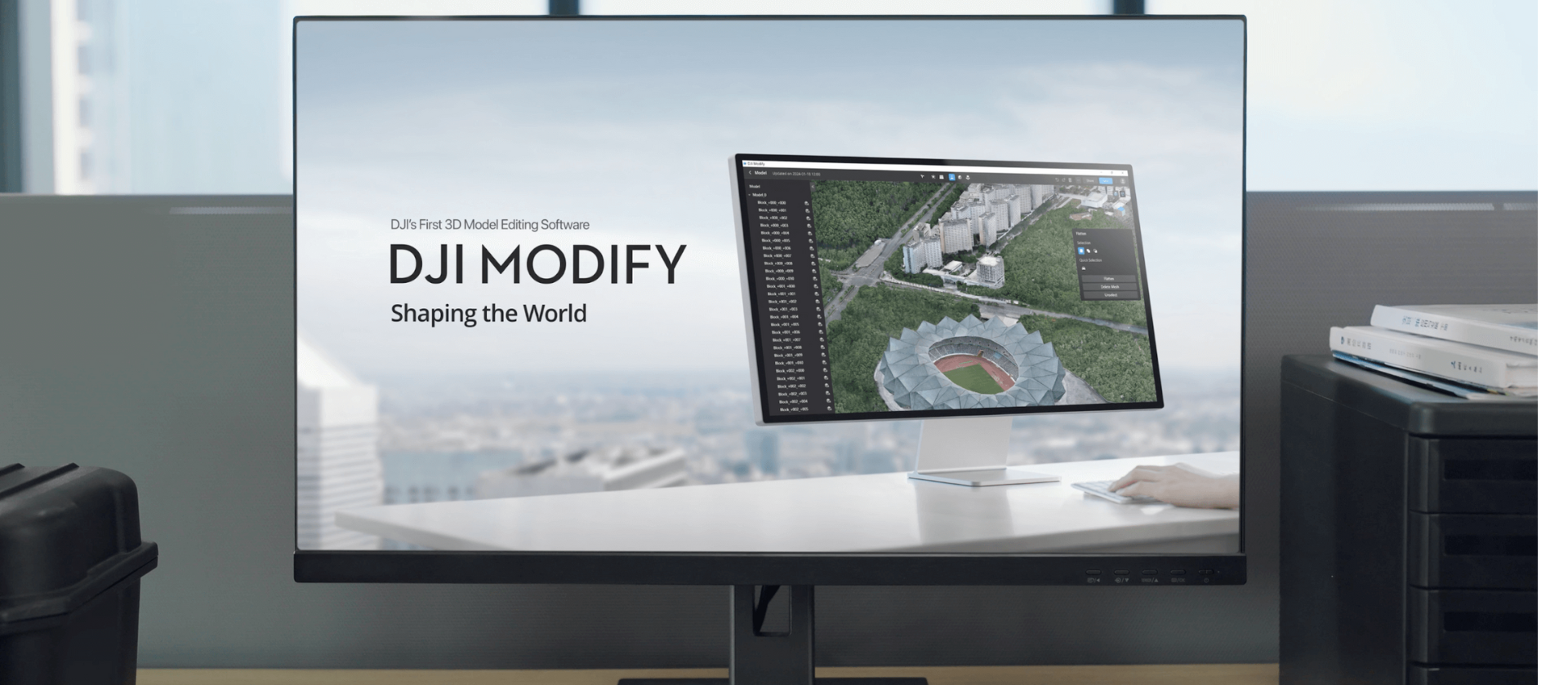 DJI Launches Its First Intelligent 3D Model Editing Software DJI Modify