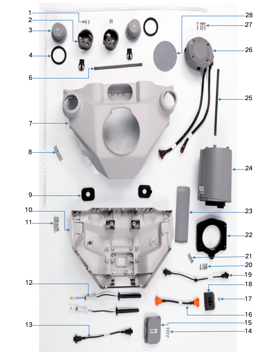 Agras T100 Front Frame (B)