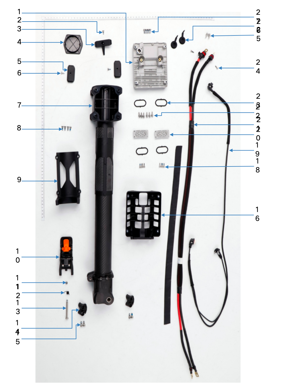 Agras T100 M1M3 Aircraft Arm