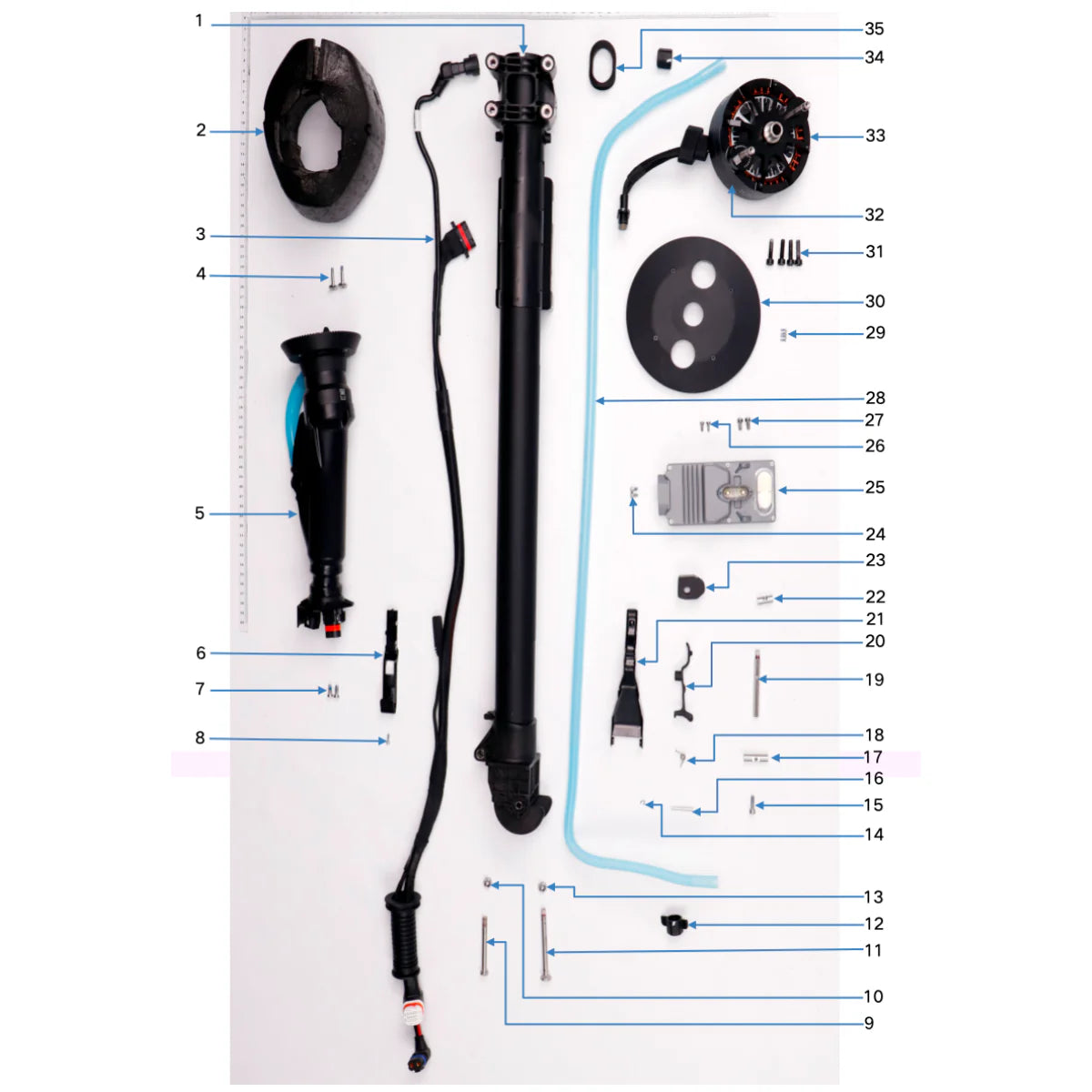 Agras T25P M3 Aircraft Arm