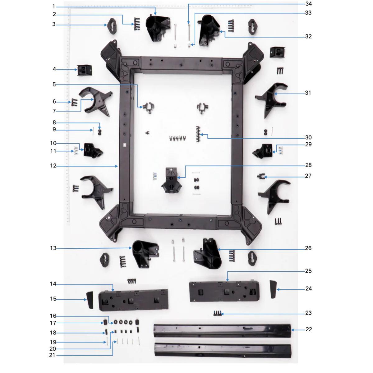 Agras T25P Middle Frame