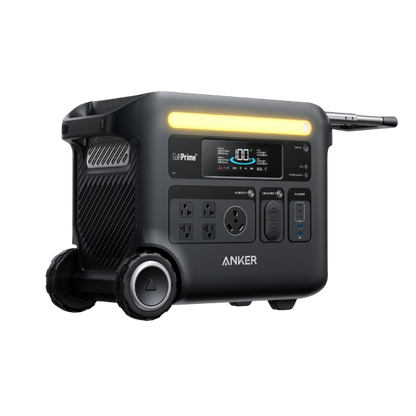 Anker SOLIX F2600 Portable Power Station - 2,560Wh | 2,400W