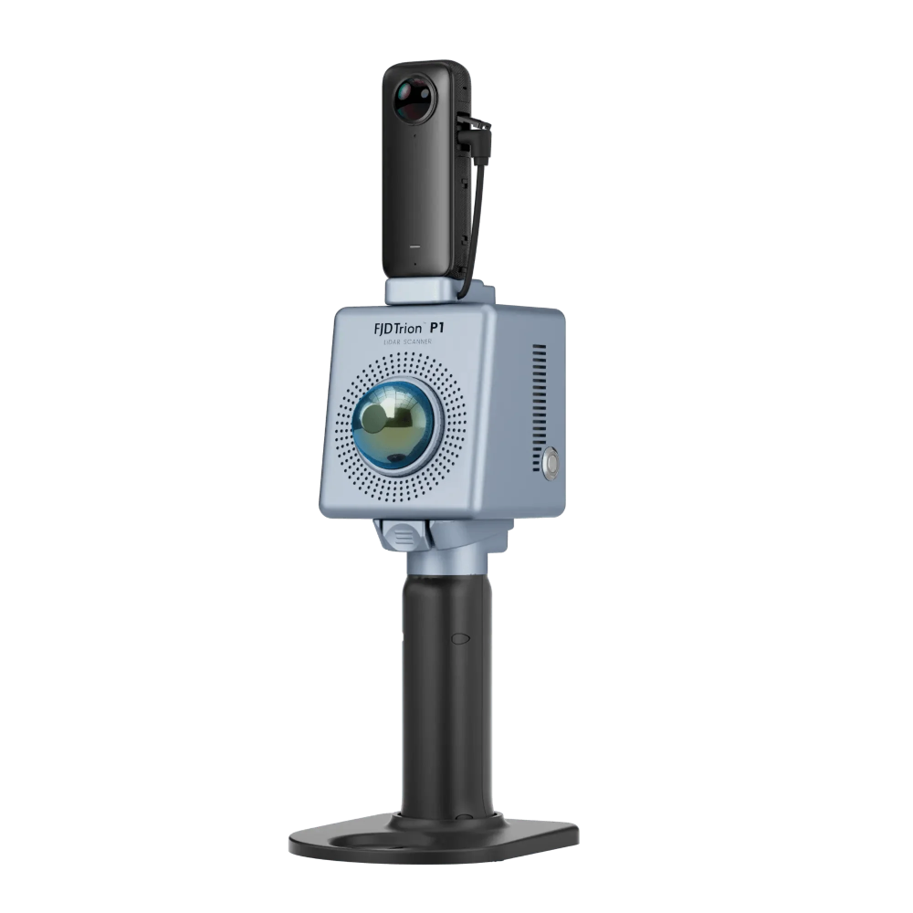FJD Trion P1 LiDAR Scanner with Capture RGB videos with the panoramic camera.
