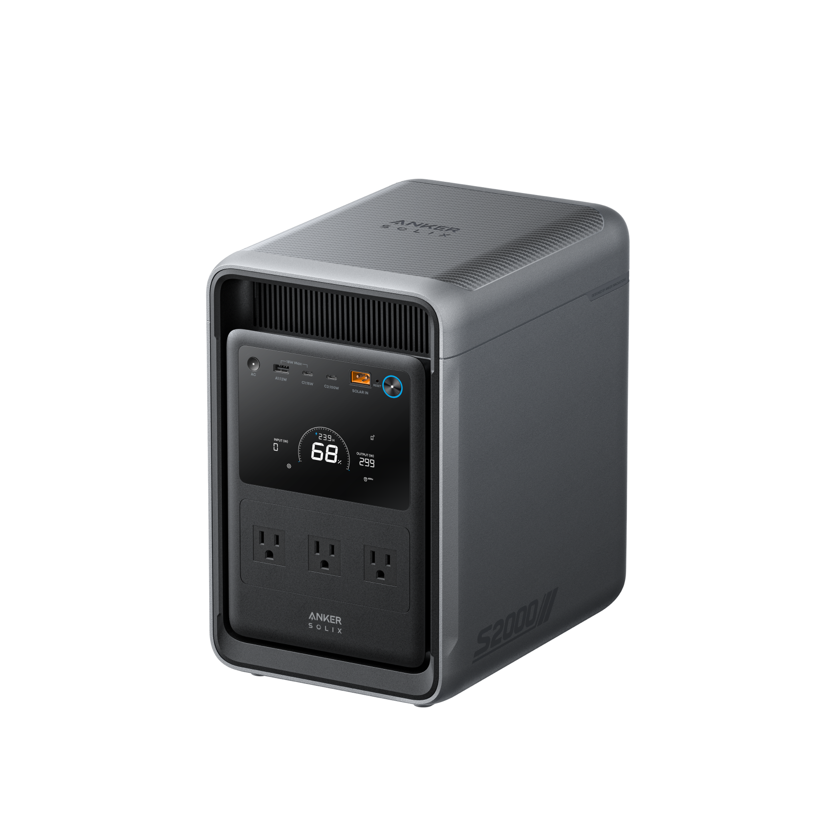 Anker SOLIX S2000 Portable Power Station ｜2010Wh 1500W
