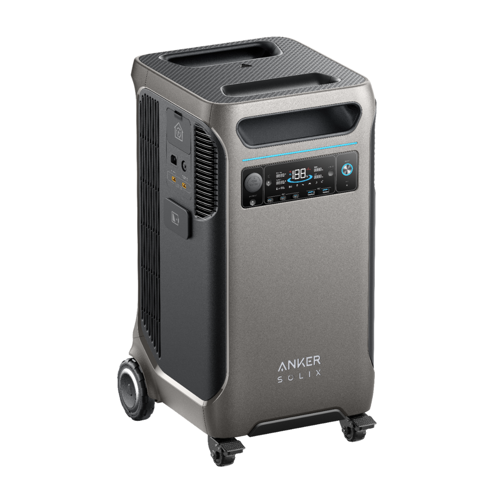 Anker SOLIX F3800 Portable Power Station - 3,840Wh | 6,000W LiFePO4 Battery
