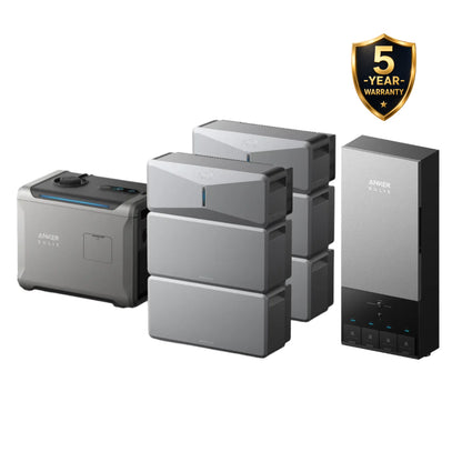 Anker SOLIX E10 Home Backup System with Power Dock & Smart Generator