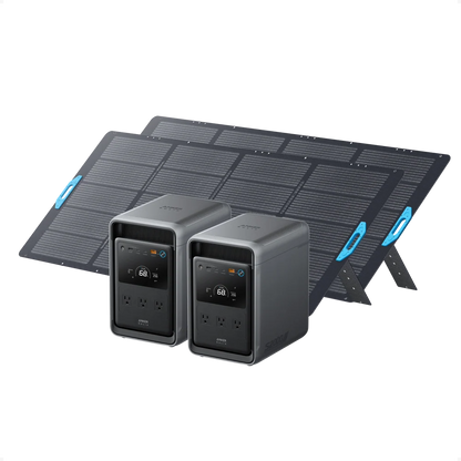 Anker SOLIX S2000 Solar Generator + 400W Portable Solar Panel