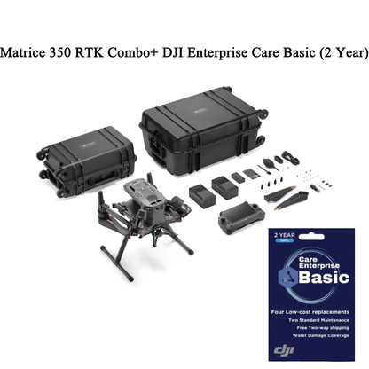 DJI Matrice 350 RTK Combo + DJI Enterprise Care Basic (2 Year )