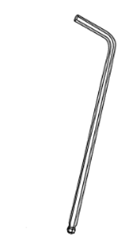 DJI Agras Allen Wrench 4mm - Genuine DJI Part - YC.WJ.Z00511