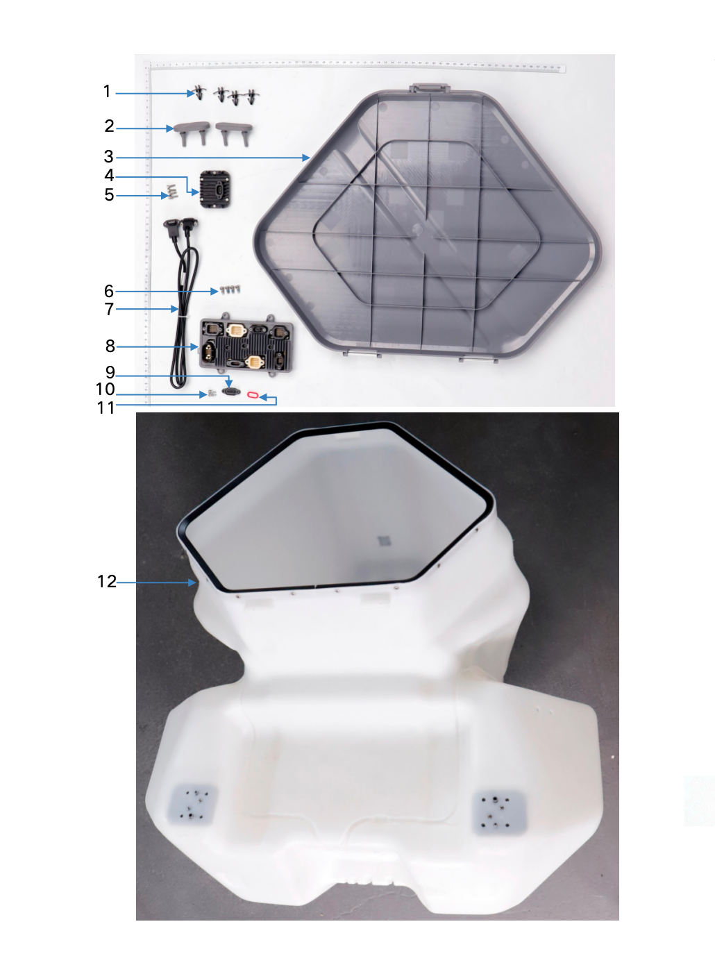 Agras T100 Spreader Tank Kit