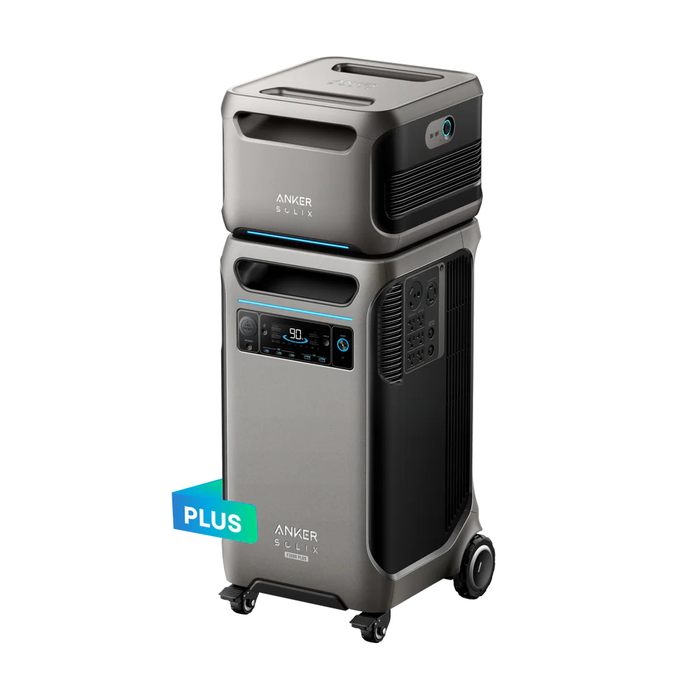 Anker SOLIX F3800 Plus Portable Power Station - 3,840Wh | 6,000W (Refurbished)